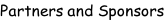 Partners and Sponsors